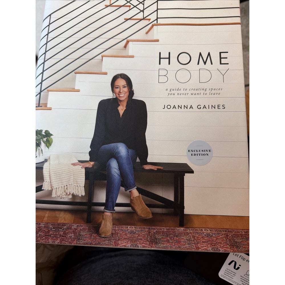 Homebody Joanna Gaines Hardcover Interior Design Guide Exclusive Edition 2018